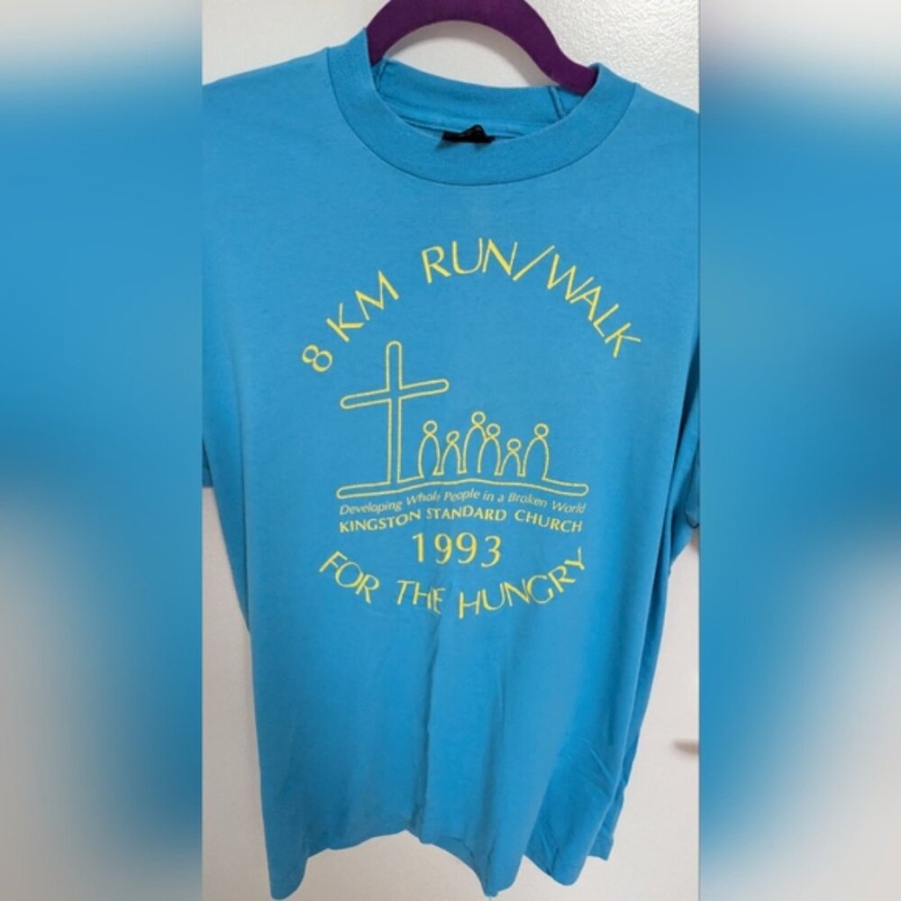Vintage Run Shirt - Mens Size Large - Picture 2 of 3